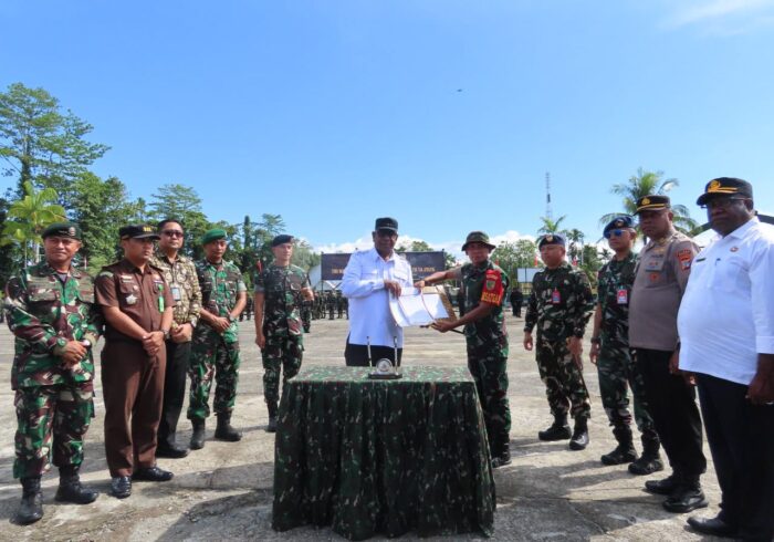 Pembukaan TMMD Ke 128 Kodim 1710/Mimika