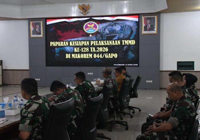 Paparan kegiatan TMMD ke-128