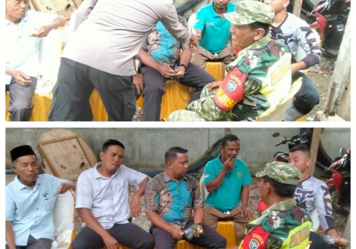 Soal Keamanan Lingkungan, Warga Tanoh Merah Diajak Tak Ragu Berkoordinasi dengan Babinsa