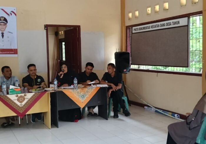 Babinsa Koramil 06/Teunom Hadiri Musyawarah RKPG 2027 Gampong Baro