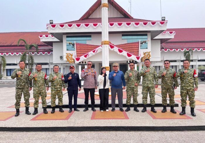 Tingkatkan Kesiagaan Karhutla, Pasis Sesko TNI Pantau Wilayah Barito Selatan