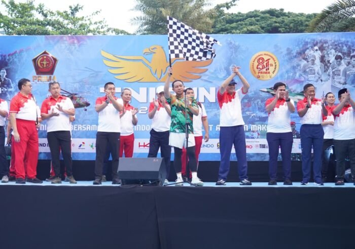 Kepala Staf Angkatan Darat Jenderal Maruli Ikuti TNI Run 2026 Bersama 12 Ribu Peserta