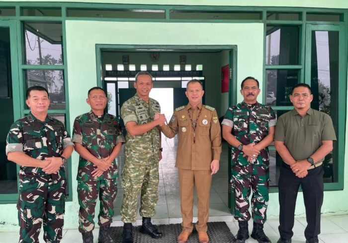 Kodim 1018/Gunung Mas Kunjungi Bupati, Galang Sinergi untuk Pembangunan