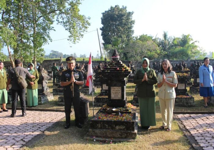 Ziarah Kenangan di Margarana, Kasdim Tabanan Tegaskan Pentingnya Pahlawan