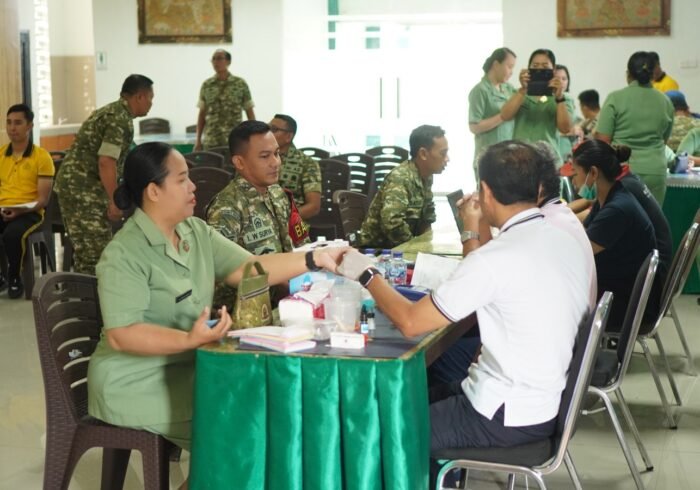 HUT TNI Ke-81: Kodim Klungkung Gelar Donor Darah Bantu Sesama