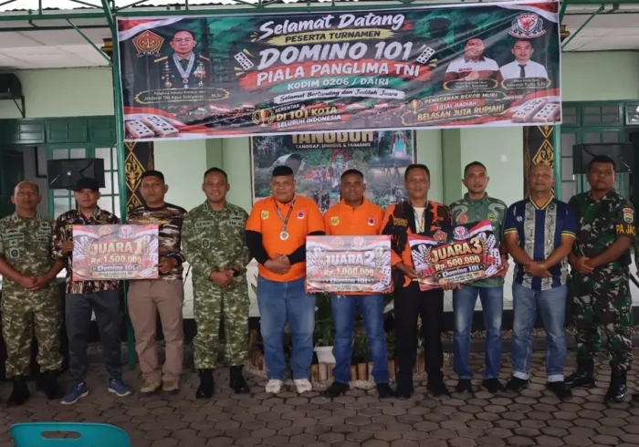 Meriahkan HUT TNI ke-81, Dairi Gelar Orado 101