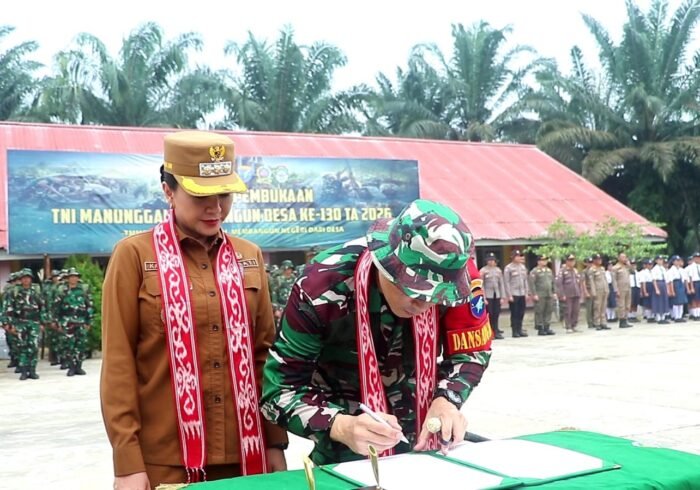 TMMD ke-130 di Desa Amboyo Selatan Tingkatkan Infrastruktur dan Kesehatan Masyarakat