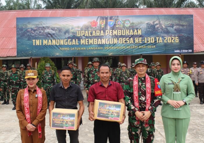 Pembangunan Berbasis Masyarakat: TMMD ke-130 di Kabupaten Landak
