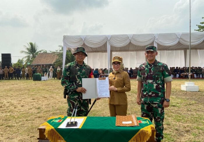 Pembukaan TMMD ke-130 dalam Upaya Membangun Desa di Way Kanan
