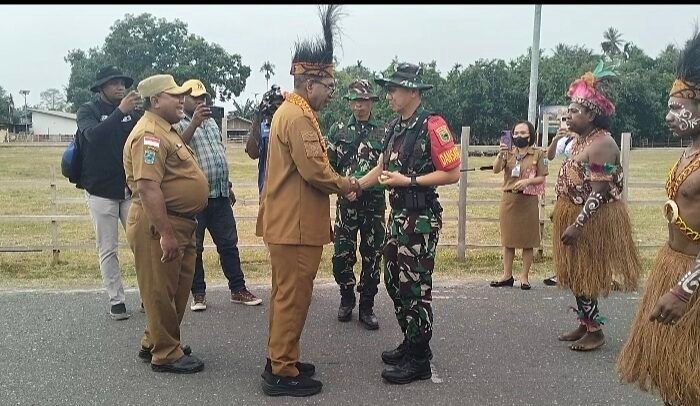 Penghormatan Budaya Arfak di Pembukaan TMMD ke-130