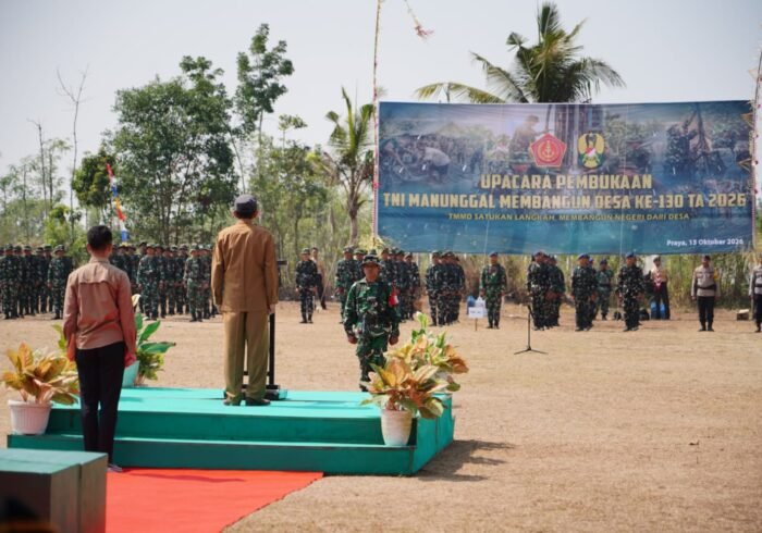 TMMD ke-130 di Lombok Tengah, Sinergi TNI dan Masyarakat