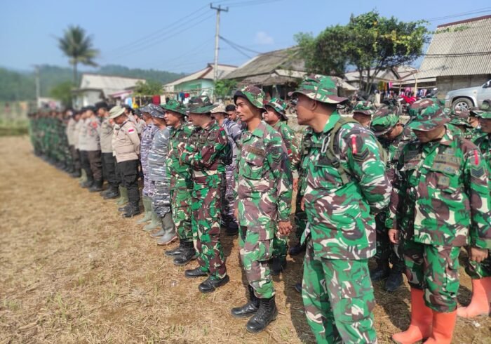 Renovasi RTLH: Awal Kegiatan TMMD ke-130 Dimulai dengan Apel Pagi