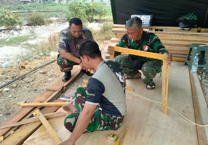 Kegiatan TMMD ke-130 Kodim 0510/Tigaraksa: Fokus pada Pembuatan Bagesting