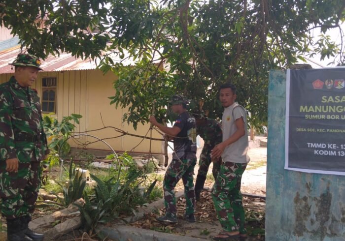 Dimulainya Pembersihan Lahan oleh TMMD Poso