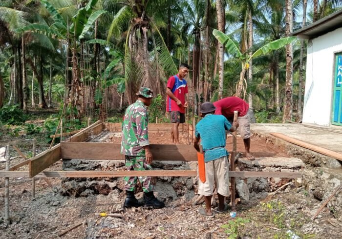 Satgas TMMD Kodim 1512/Weda: Kenyamanan Ibadah di Kacepi