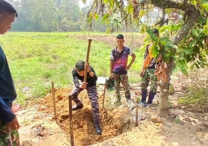 TMMD Reguler ke-130 Kodim 1307/Poso Mulai Pembangunan Sanitasi