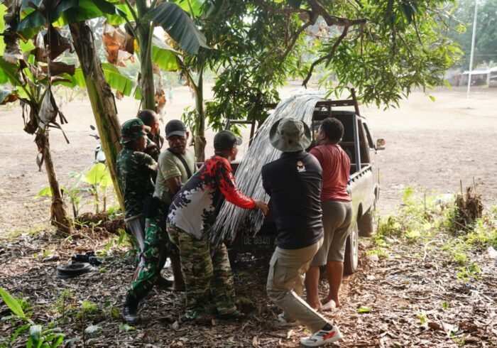 Hari Pertama TMMD ke-130, Persiapan Pembangunan Mulai Dilakukan