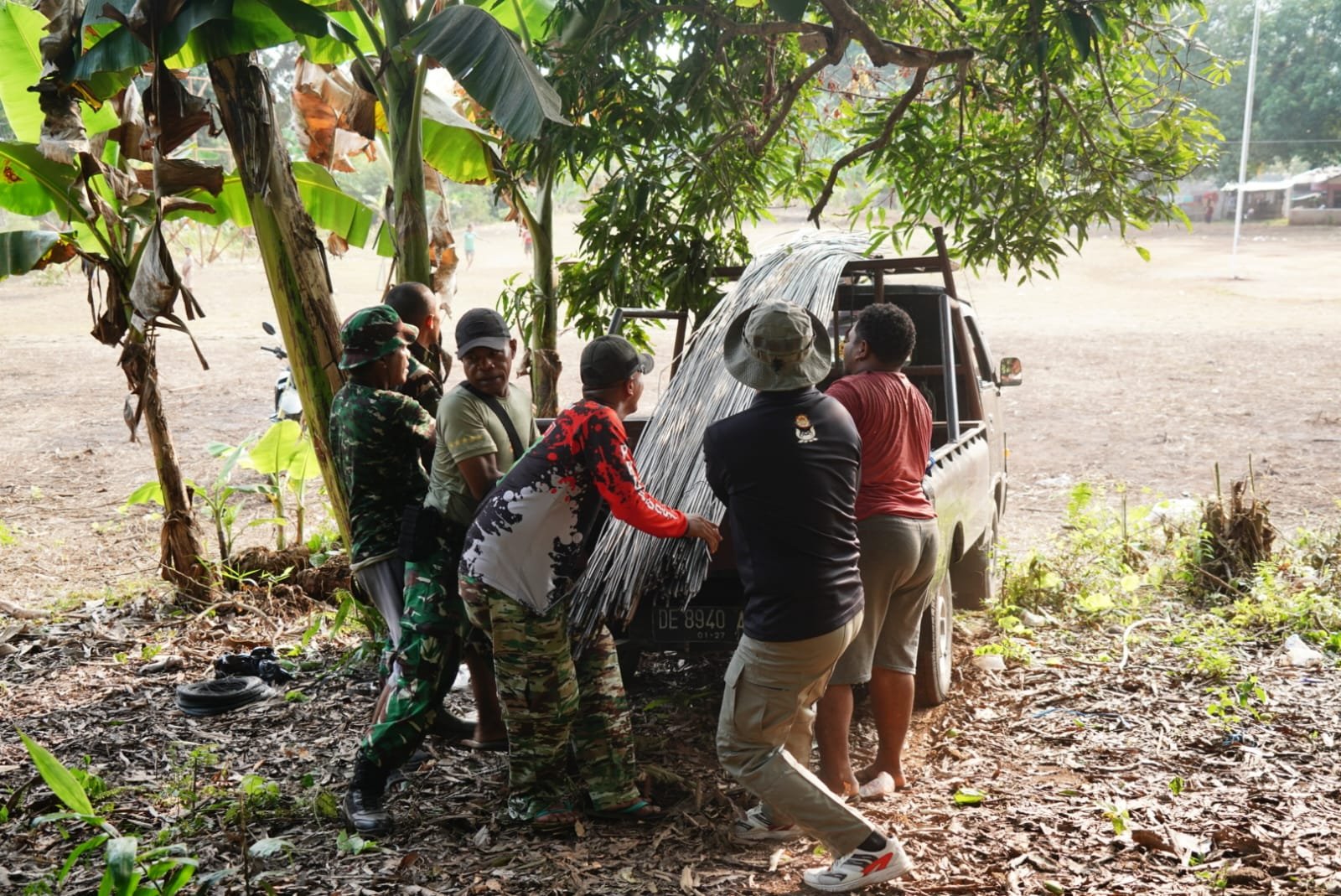 Hari Pertama TMMD ke-130, Persiapan Pembangunan Mulai Dilakukan