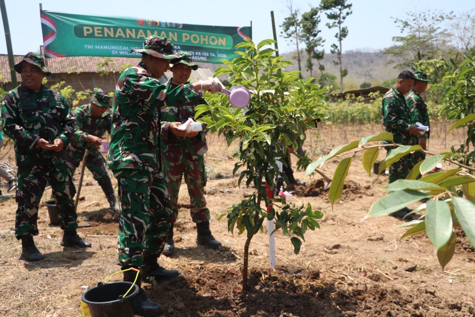 Pelaksanaan TMMD ke-130 di Tulungagung: Sinergi TNI dan Masyarakat untuk Pembangunan Desa