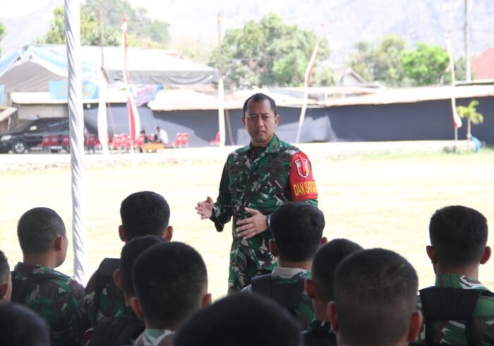 Dansatgas TMMD ke-130 Tegaskan Pentingnya Kualitas Pembangunan