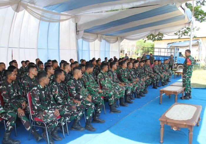 Disiplin dan Keselamatan Utama, Dansatgas TMMD ke-130 Kodim Tulungagung Tekankan Tanggung Jawab Personel