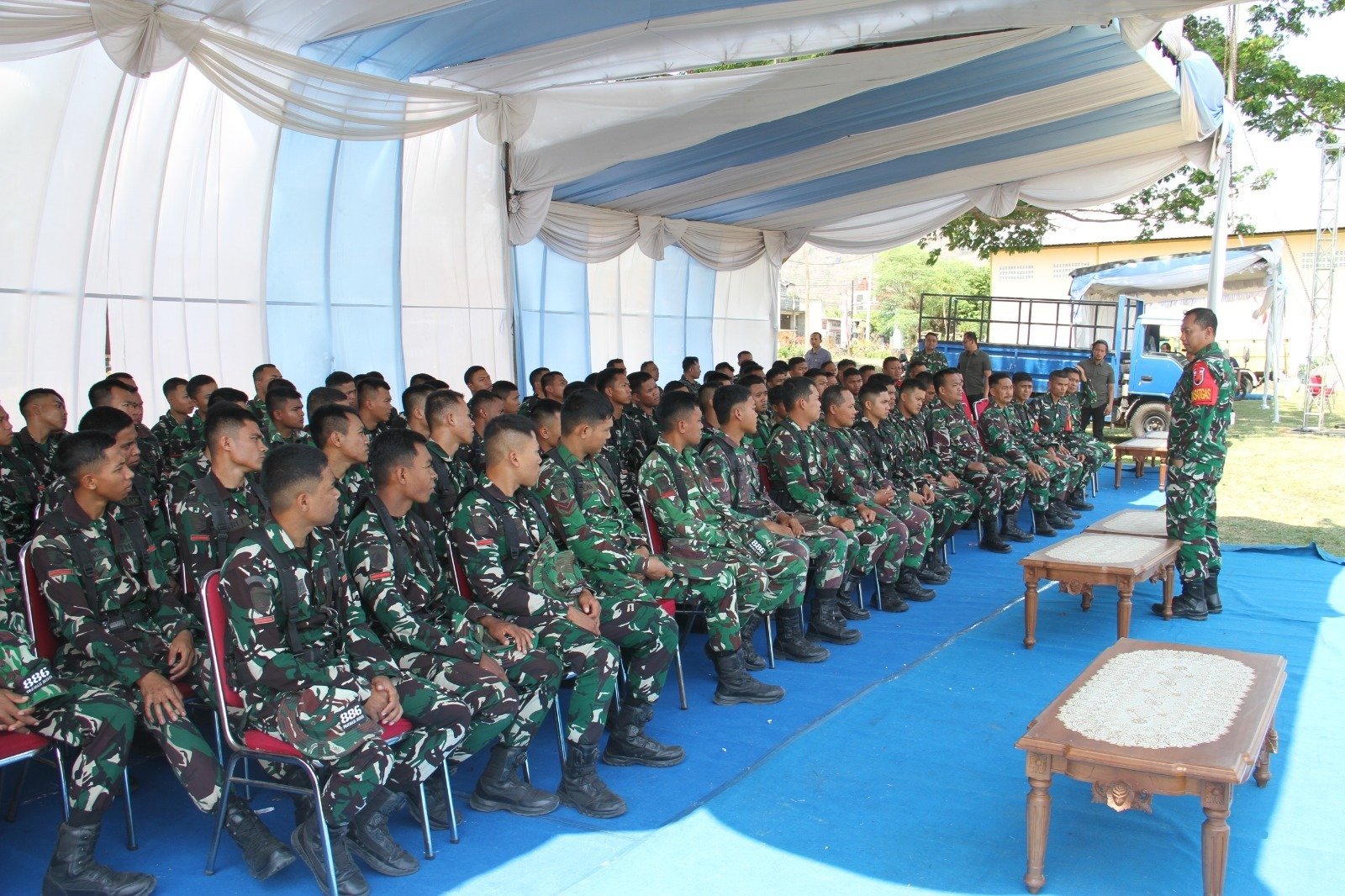 Disiplin dan Keselamatan Utama, Dansatgas TMMD ke-130 Kodim Tulungagung Tekankan Tanggung Jawab Personel