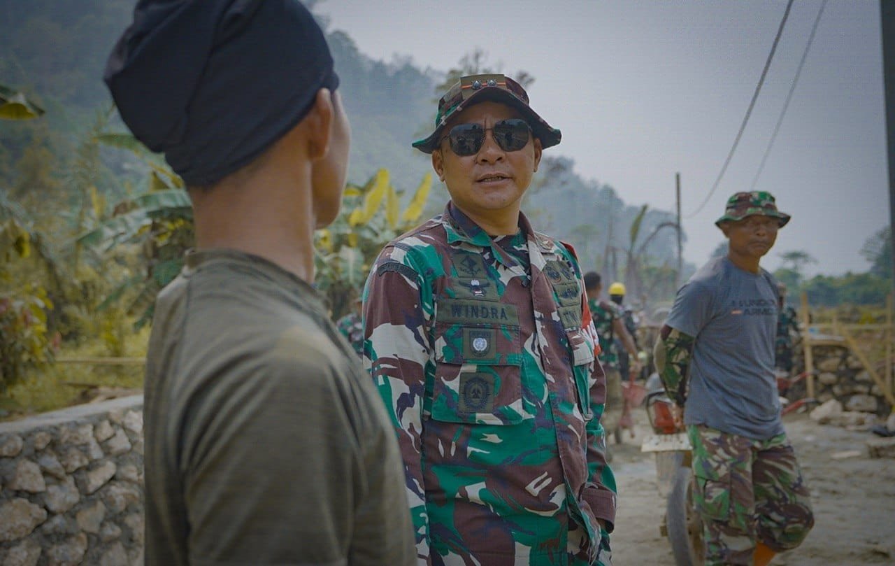 TNI Manunggal Membangun Desa: Letkol Windra Beri Dukungan di TMMD