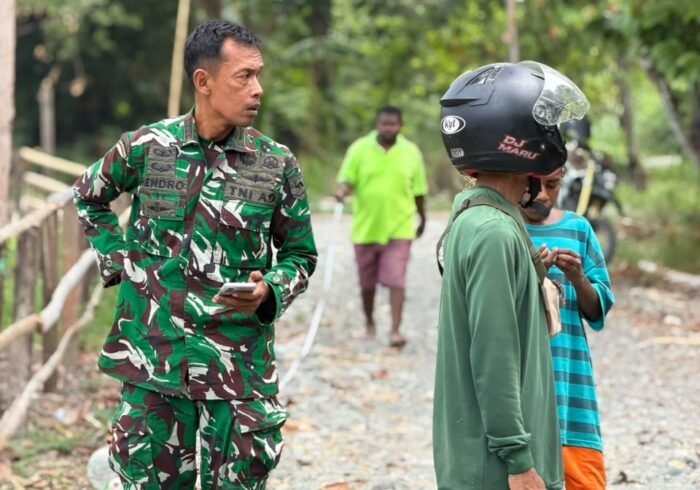 TMMD ke-130 Akan Tingkatkan Jalan Akses, Kapten Inf Hendro Cek Lokasi Proyek