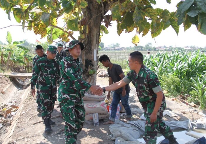 Optimalkan Pertanian dengan Irigasi Pompa dari TMMD ke-130