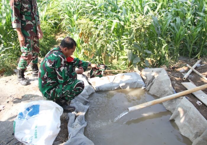 TMMD ke-130: Pembangunan Irigasi Pompa untuk Pertanian Berkelanjutan