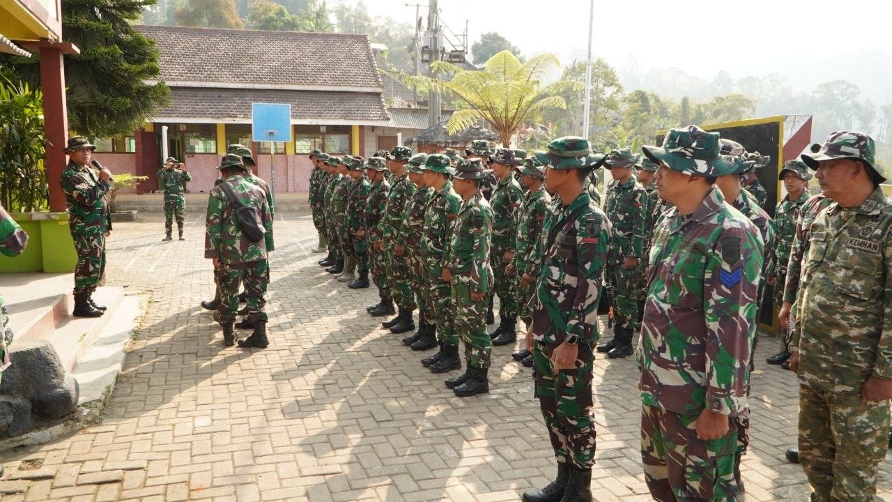 Semangat Pagi di Desa Taji: Satgas TMMD 130 Mulai Berkontribusi