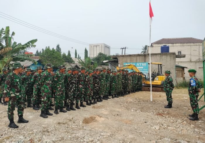 Pagi Hari Bersama Satgas TMMD ke-130