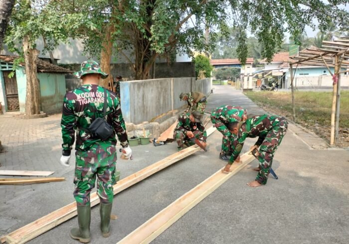 Satgas TMMD ke-130 Berkomitmen Tingkatkan Kualitas Pembangunan melalui Ketelitian