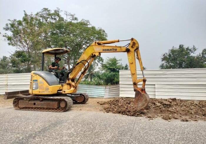 Pembangunan Infrastruktur TMMD ke-130 di Tigaraksa Dimulai
